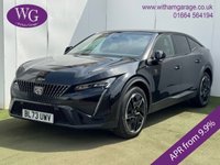 USED 2024 73 PEUGEOT 408 1.2 PureTech GT Fastback 5dr Petrol EAT Euro 6 (s/s) (130 ps) 