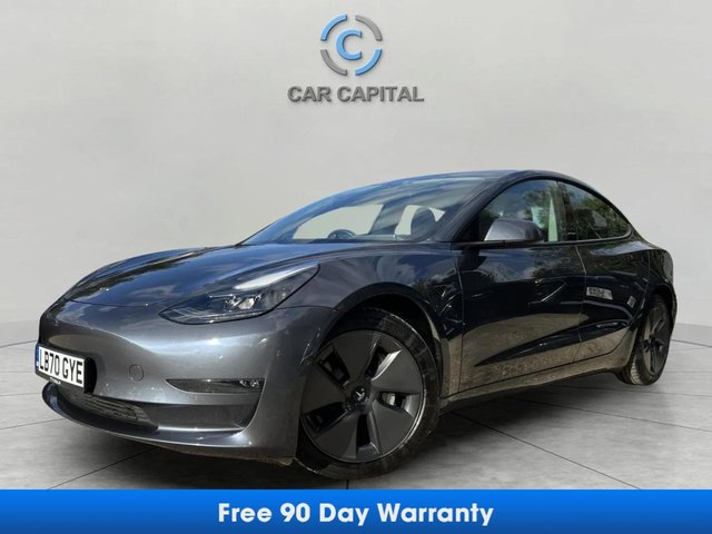 View our Tesla Model 3 (Dual Motor) Long Range Saloon 4dr Electric Auto 4WDE (346 ps)