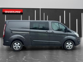 2017 FORD TRANSIT CUSTOM 2.0 TDCi 290 Limited Combi Van 6dr Diesel Manual L2 H1 (157 g/km, 128 bhp) &pound;11790.00