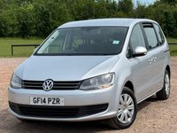 USED 2014 14 VOLKSWAGEN SHARAN 2.0 TDI BlueMotion Tech S DSG Euro 5 (s/s) 5dr New Service+Long Mot+2 keys