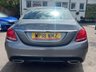 USED 2018 18 MERCEDES-BENZ C-CLASS 2.1 C220d AMG Line Saloon 4dr Diesel G-Tronic+ Euro 6 (s/s) (170 ps) REVERSING CAMERA+ PARKING SEMSORS+ DAYTIME RUNNING LIGHTS+ FULL LEATHER TRIM+ AMG LINE FRONT BUMPER AND GRILL+ AMG ALLOY WHEELS+ led LIGHTS+ SPORT BODY STYLING+ W205 FACELIFT SHAPE+ PADDLE SHIFTERS+ DAB+ BLUETOOTH+ SAT NAV+ DUAL CLIMATE CONTROL+ FOLDING MIRRORS+ FRONT HEATED SEATS+ 18 INCH ALLOY WHEELS+
