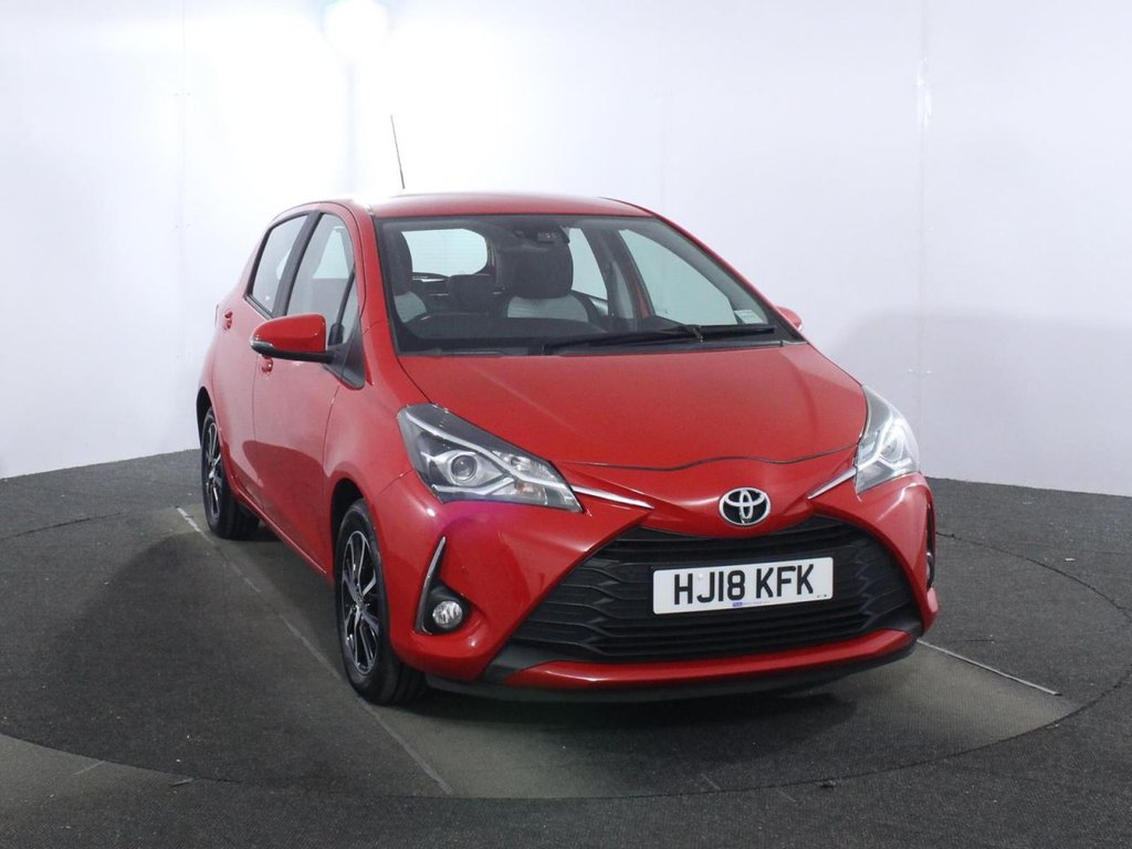 USED 2018 18 TOYOTA YARIS 1.5 VVT-i Icon Tech Hatchback 5dr Petrol Manual Euro 6 (111 ps) 