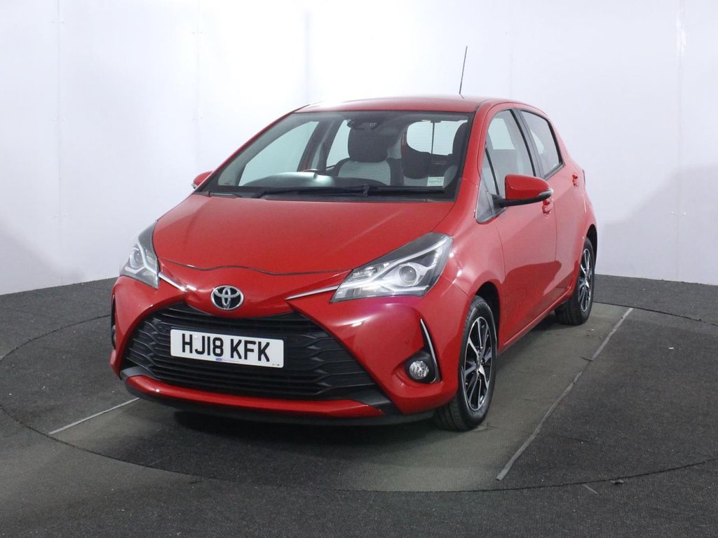 USED 2018 18 TOYOTA YARIS 1.5 VVT-i Icon Tech Hatchback 5dr Petrol Manual Euro 6 (111 ps) 