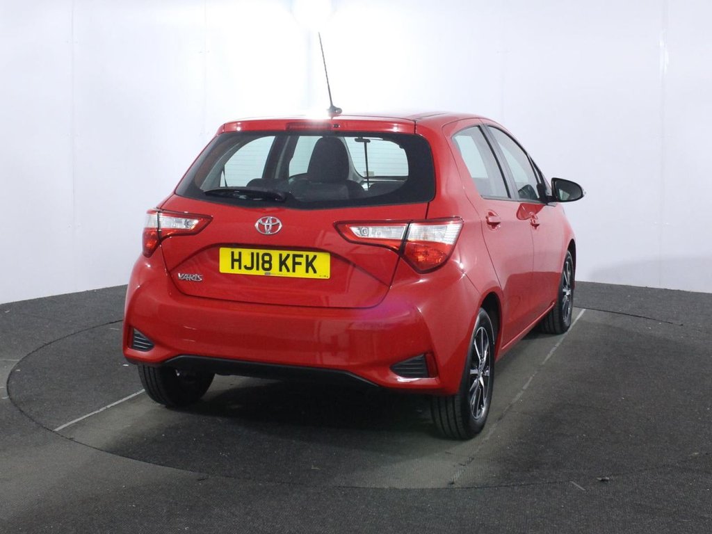 USED 2018 18 TOYOTA YARIS 1.5 VVT-i Icon Tech Hatchback 5dr Petrol Manual Euro 6 (111 ps) 