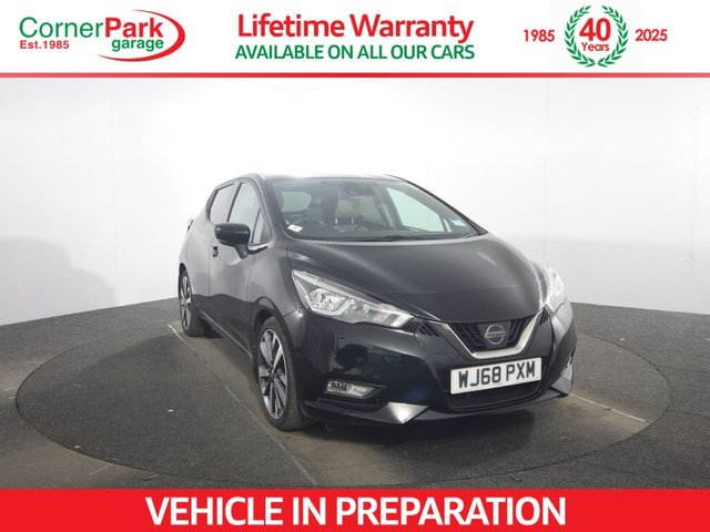 2018 68 NISSAN MICRA 0.9 IG-T Tekna Hatchback 5dr Petrol Manual Euro 6 (s/s) (90 ps) 