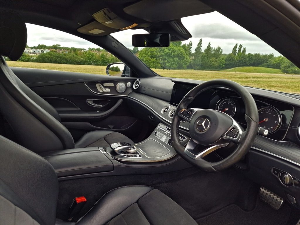 USED 2018 18 MERCEDES-BENZ E-CLASS 2.0 E220d AMG Line (Premium Plus) Coupe 2dr Diesel G-Tronic+ Euro 6 (s/s) (194 ps) FINANCE AVAILABLE