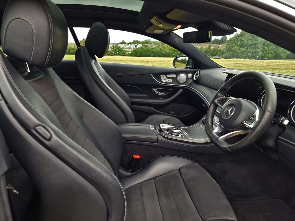 USED 2018 18 MERCEDES-BENZ E-CLASS 2.0 E220d AMG Line (Premium Plus) Coupe 2dr Diesel G-Tronic+ Euro 6 (s/s) (194 ps) FINANCE AVAILABLE