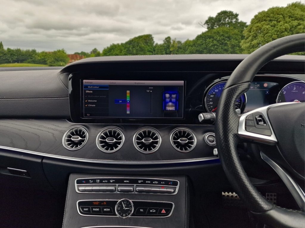 USED 2018 18 MERCEDES-BENZ E-CLASS 2.0 E220d AMG Line (Premium Plus) Coupe 2dr Diesel G-Tronic+ Euro 6 (s/s) (194 ps) FINANCE AVAILABLE