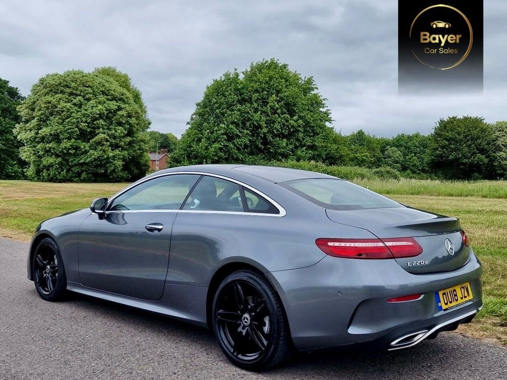 USED 2018 18 MERCEDES-BENZ E-CLASS 2.0 E220d AMG Line (Premium Plus) Coupe 2dr Diesel G-Tronic+ Euro 6 (s/s) (194 ps) FINANCE AVAILABLE