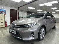 USED 2014 64 TOYOTA AURIS 1.8 VVT-h Excel Hatchback 5dr Petrol Hybrid CVT Euro 5 (s/s) (136 ps) Full Toyota History