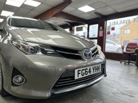 USED 2014 64 TOYOTA AURIS 1.8 VVT-h Excel Hatchback 5dr Petrol Hybrid CVT Euro 5 (s/s) (136 ps) Full Toyota History