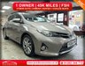 USED 2014 64 TOYOTA AURIS 1.8 VVT-h Excel Hatchback 5dr Petrol Hybrid CVT Euro 5 (s/s) (136 ps) Full Toyota History