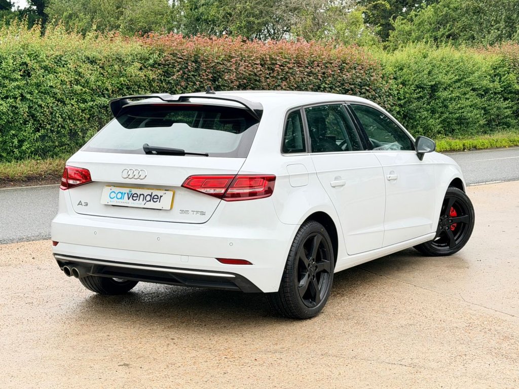 USED 2019 69 AUDI A3 1.5 TFSI CoD 35 Sport Sportback 5dr Petrol Manual Euro 6 (s/s) (150 ps) 4 services|SatNav|Sensors|Cruise|