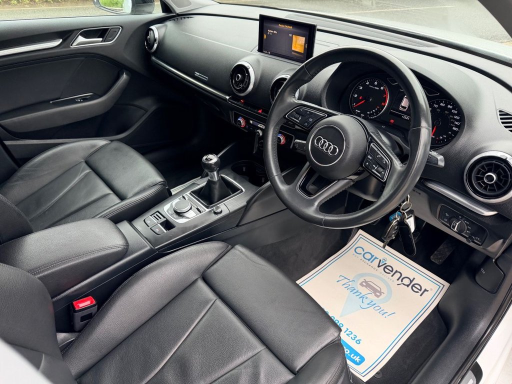 USED 2019 69 AUDI A3 1.5 TFSI CoD 35 Sport Sportback 5dr Petrol Manual Euro 6 (s/s) (150 ps) 4 services|SatNav|Sensors|Cruise|