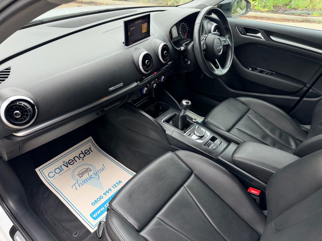 USED 2019 69 AUDI A3 1.5 TFSI CoD 35 Sport Sportback 5dr Petrol Manual Euro 6 (s/s) (150 ps) 4 services|SatNav|Sensors|Cruise|