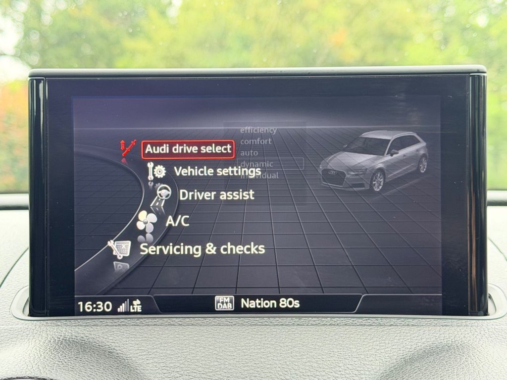 USED 2019 69 AUDI A3 1.5 TFSI CoD 35 Sport Sportback 5dr Petrol Manual Euro 6 (s/s) (150 ps) 4 services|SatNav|Sensors|Cruise|
