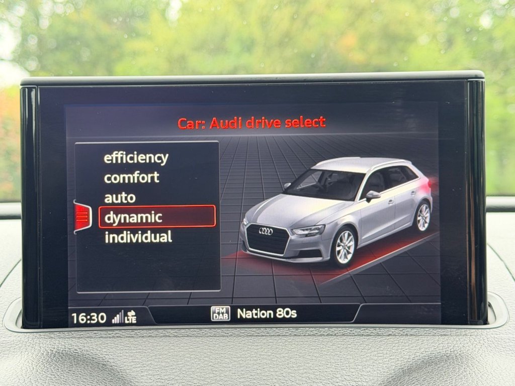 USED 2019 69 AUDI A3 1.5 TFSI CoD 35 Sport Sportback 5dr Petrol Manual Euro 6 (s/s) (150 ps) 4 services|SatNav|Sensors|Cruise|