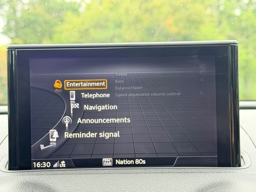 USED 2019 69 AUDI A3 1.5 TFSI CoD 35 Sport Sportback 5dr Petrol Manual Euro 6 (s/s) (150 ps) 4 services|SatNav|Sensors|Cruise|