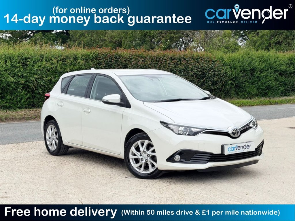 USED 2018 18 TOYOTA AURIS 1.2 VVT-i Icon Hatchback 5dr Petrol Manual Euro 6 (s/s) (116 ps) Camera|8 Services|Bluetooth|Lane Departure|