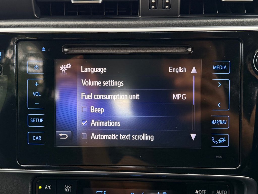 USED 2018 18 TOYOTA AURIS 1.2 VVT-i Icon Hatchback 5dr Petrol Manual Euro 6 (s/s) (116 ps) Camera|8 Services|Bluetooth|Lane Departure|