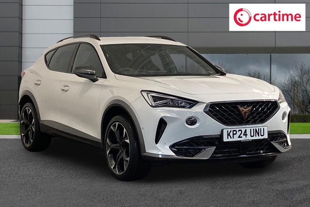 View our Cupra Formentor 1.5 TSI V2 SUV 5dr Petrol Manual Euro 6 (s/s) (150 ps) Rear View Camera, Front / Rear Parking Sensors, Safety And Driving Pack M, Navigation System, 19in Alloys