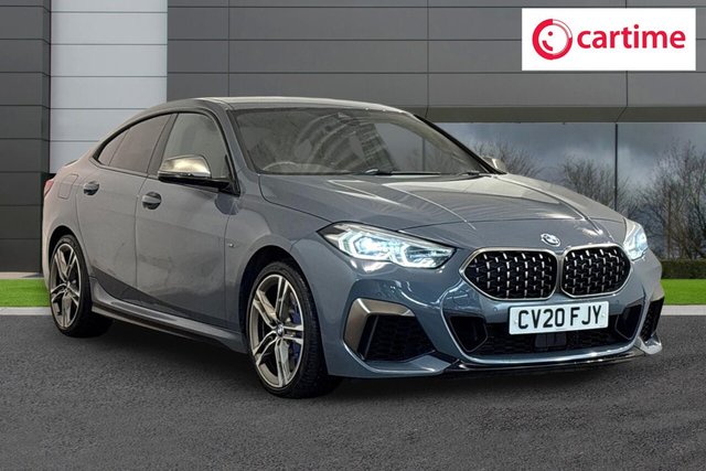 View our BMW 2 Series Gran Coupe 2.0 M235i Saloon 4dr Petrol Auto xDrive Euro 6 (s/s) (306 ps) Park Assistant, Tech Pack I, BMW Connected Package Professional, M Sport Aerodynamic Package, 18In Alloys