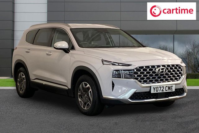 View our Hyundai Santa FE 1.6 h T-GDi Premium SUV 5dr Petrol Hybrid Auto Euro 6 (s/s) (230 ps) Rear View Camera, Parking Distance Warning, Android Auto / Apple CarPlay, Trailer Wiring Package, Heated Steering Wheel