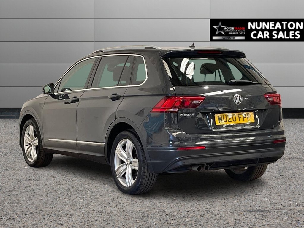 USED 2020 20 VOLKSWAGEN TIGUAN 1.5 TSI EVO Match SUV 5dr Petrol Manual Euro 6 (s/s) (150 ps) Reverse Camera