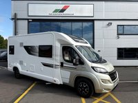 USED 2018 68 SWIFT Champagne 685 5 Belt - 6 Berth - Drop Down Bed - Rear Lounge 