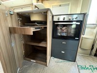 USED 2018 68 SWIFT Champagne 685 5 Belt - 6 Berth - Drop Down Bed - Rear Lounge 