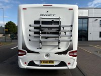 USED 2018 68 SWIFT Champagne 685 5 Belt - 6 Berth - Drop Down Bed - Rear Lounge 