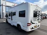 USED 2018 68 SWIFT Champagne 685 5 Belt - 6 Berth - Drop Down Bed - Rear Lounge 