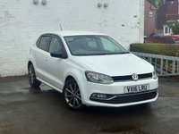 USED 2016 16 VOLKSWAGEN POLO 1.2 TSI BlueMotion Tech SE Design Hatchback 5dr Petrol Manual Euro 6 (s/s) (90 ps) TIHS IS A FANTATIC OPPORTUNITY TO OWN A LOW MILEAGE IDEAL FIRST CAR OR FOR A FAMILY RUNAROUND . THE CAR COMES WITH ALL THE USUAL VW  FEATURES FOR THIS MODEL SUCH AS TOUCH SCREEN BLUETOOTH DAB RADIO 4 ELECTRIC WINDOWS