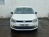 USED 2016 16 VOLKSWAGEN POLO 1.2 TSI BlueMotion Tech SE Design Hatchback 5dr Petrol Manual Euro 6 (s/s) (90 ps) TIHS IS A FANTATIC OPPORTUNITY TO OWN A LOW MILEAGE IDEAL FIRST CAR OR FOR A FAMILY RUNAROUND . THE CAR COMES WITH ALL THE USUAL VW  FEATURES FOR THIS MODEL SUCH AS TOUCH SCREEN BLUETOOTH DAB RADIO 4 ELECTRIC WINDOWS