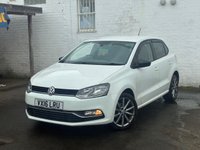USED 2016 16 VOLKSWAGEN POLO 1.2 TSI BlueMotion Tech SE Design Hatchback 5dr Petrol Manual Euro 6 (s/s) (90 ps) TIHS IS A FANTATIC OPPORTUNITY TO OWN A LOW MILEAGE IDEAL FIRST CAR OR FOR A FAMILY RUNAROUND . THE CAR COMES WITH ALL THE USUAL VW  FEATURES FOR THIS MODEL SUCH AS TOUCH SCREEN BLUETOOTH DAB RADIO 4 ELECTRIC WINDOWS