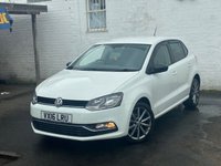 USED 2016 16 VOLKSWAGEN POLO 1.2 TSI BlueMotion Tech SE Design Hatchback 5dr Petrol Manual Euro 6 (s/s) (90 ps) TIHS IS A FANTATIC OPPORTUNITY TO OWN A LOW MILEAGE IDEAL FIRST CAR OR FOR A FAMILY RUNAROUND . THE CAR COMES WITH ALL THE USUAL VW  FEATURES FOR THIS MODEL SUCH AS TOUCH SCREEN BLUETOOTH DAB RADIO 4 ELECTRIC WINDOWS