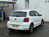 USED 2016 16 VOLKSWAGEN POLO 1.2 TSI BlueMotion Tech SE Design Hatchback 5dr Petrol Manual Euro 6 (s/s) (90 ps) TIHS IS A FANTATIC OPPORTUNITY TO OWN A LOW MILEAGE IDEAL FIRST CAR OR FOR A FAMILY RUNAROUND . THE CAR COMES WITH ALL THE USUAL VW  FEATURES FOR THIS MODEL SUCH AS TOUCH SCREEN BLUETOOTH DAB RADIO 4 ELECTRIC WINDOWS