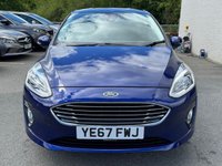USED 2017 67 FORD FIESTA 1.0T EcoBoost Titanium Hatchback 5dr Petrol Manual Euro 6 (s/s) (100 ps) 1 OWNER -- SAT NAV -- CAR PLAY -- CRUISE -- LOW MILEAGE