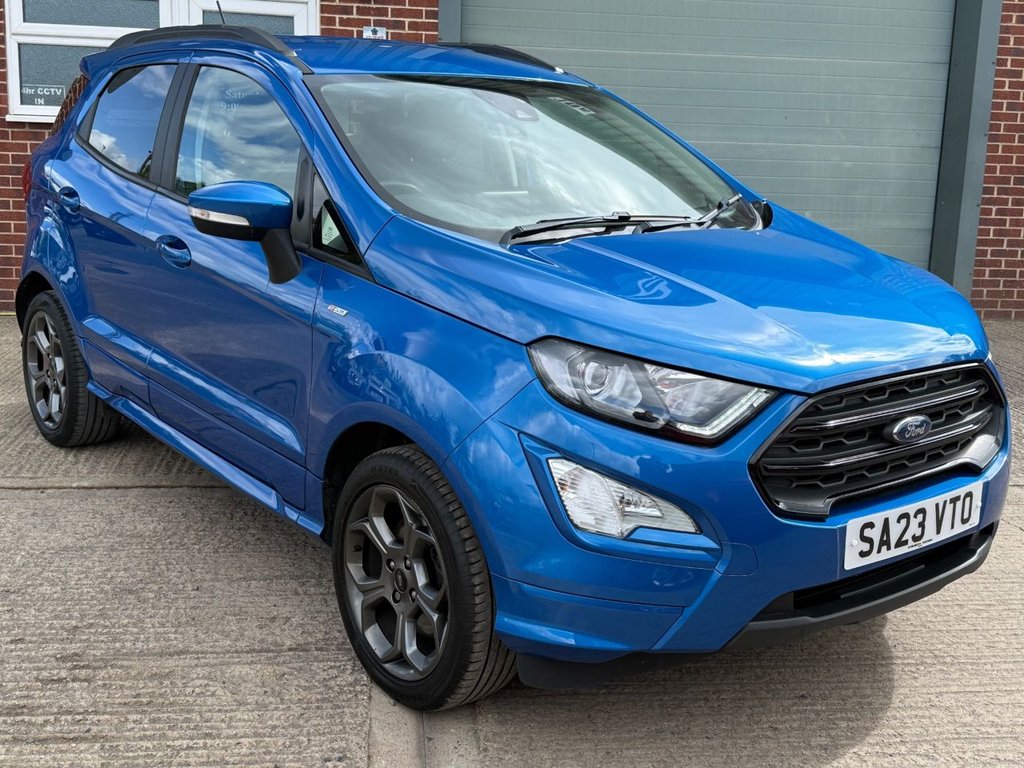 USED 2023 23 FORD ECOSPORT 1.0T EcoBoost GPF ST-Line SUV 5dr Petrol Manual Euro 6 (s/s) (125 ps) 1 OWNER, SERVICE HISTORY