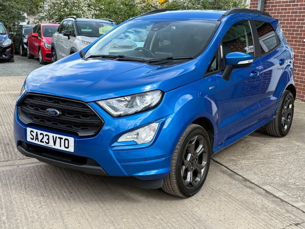 USED 2023 23 FORD ECOSPORT 1.0T EcoBoost GPF ST-Line SUV 5dr Petrol Manual Euro 6 (s/s) (125 ps) 1 OWNER, SERVICE HISTORY