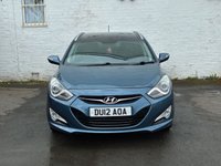 USED 2012 12 HYUNDAI I40 1.7 CRDi Premium Estate 5dr Diesel Manual Euro 5 (136 ps) THIS FAMILY ESTATE 1.7 DIESEL COMES WITH AN MOT UNTIL MAY 2027, COMPREHENSIVE SERVICE HISTORY, SAT NAV, FULL LEATHER INTERIOR INCLUDING HEATED FRONT SEATS AND MORE