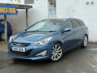 USED 2012 12 HYUNDAI I40 1.7 CRDi Premium Estate 5dr Diesel Manual Euro 5 (136 ps) THIS FAMILY ESTATE 1.7 DIESEL COMES WITH AN MOT UNTIL MAY 2027, COMPREHENSIVE SERVICE HISTORY, SAT NAV, FULL LEATHER INTERIOR INCLUDING HEATED FRONT SEATS AND MORE