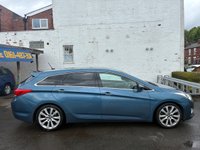USED 2012 12 HYUNDAI I40 1.7 CRDi Premium Estate 5dr Diesel Manual Euro 5 (136 ps) THIS FAMILY ESTATE 1.7 DIESEL COMES WITH AN MOT UNTIL MAY 2027, COMPREHENSIVE SERVICE HISTORY, SAT NAV, FULL LEATHER INTERIOR INCLUDING HEATED FRONT SEATS AND MORE