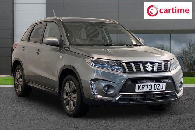 View our Suzuki Vitara 1.4 Boosterjet MHEV SZ-T SUV 5dr Petrol Hybrid Manual Euro 6 (s/s) (129 ps) Rear Parking Camera, Navigation System, 17In Alloys, Electrically Adjustable Door Mirrors, 3 Spoke Leather Covered Steering Wheel