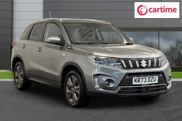 View our Suzuki Vitara 1.4 Boosterjet MHEV SZ-T SUV 5dr Petrol Hybrid Manual Euro 6 (s/s) (129 ps) Rear Parking Camera, Navigation System, 17In Alloys, Electrically Adjustable Door Mirrors, 3 Spoke Leather Covered Steering Wheel