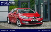 USED 2015 15 RENAULT MEGANE 1.2 TCe ENERGY Dynamique TomTom Coupe 3dr Petrol Manual Euro 5 (s/s) (115 ps) 