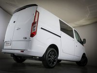 USED 2022 72 FORD TRANSIT CUSTOM 2.0 320 EcoBlue Limited Crew Van Double Cab 5dr Diesel Auto L1 H1 Euro 6 (170 ps) EURO 6 ULEZ COMPLIANT*SWB*6 SEATS*