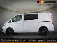 USED 2022 72 FORD TRANSIT CUSTOM 2.0 320 EcoBlue Limited Crew Van Double Cab 5dr Diesel Auto L1 H1 Euro 6 (170 ps) EURO 6 ULEZ COMPLIANT*SWB*6 SEATS*