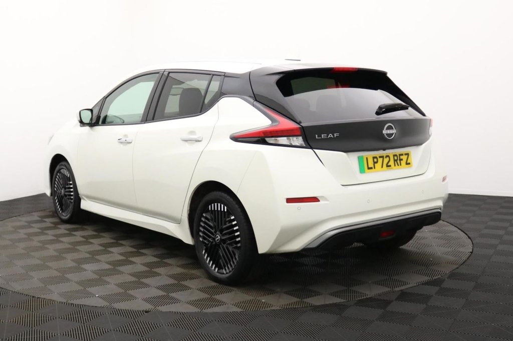 USED 2022 72 NISSAN LEAF 59kWh e+ N-Connecta Hatchback 5dr Electric Auto (217 ps) Keyless Entry, Rear Camera,DAB