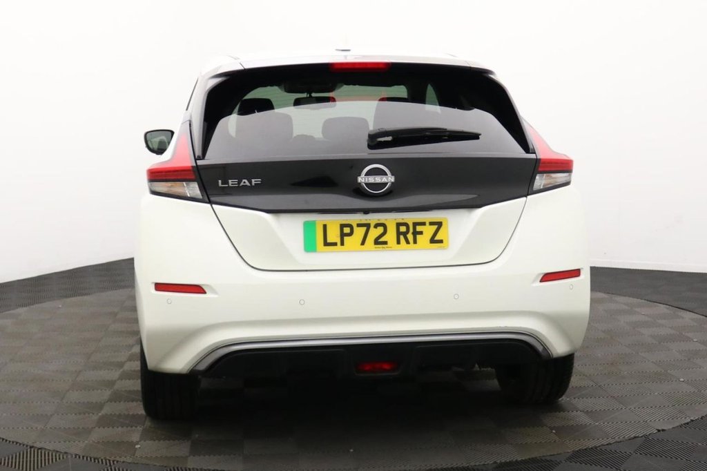 USED 2022 72 NISSAN LEAF 59kWh e+ N-Connecta Hatchback 5dr Electric Auto (217 ps) Keyless Entry, Rear Camera,DAB